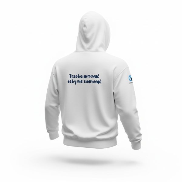 Bluza Unisex Mors Wesoły Biała