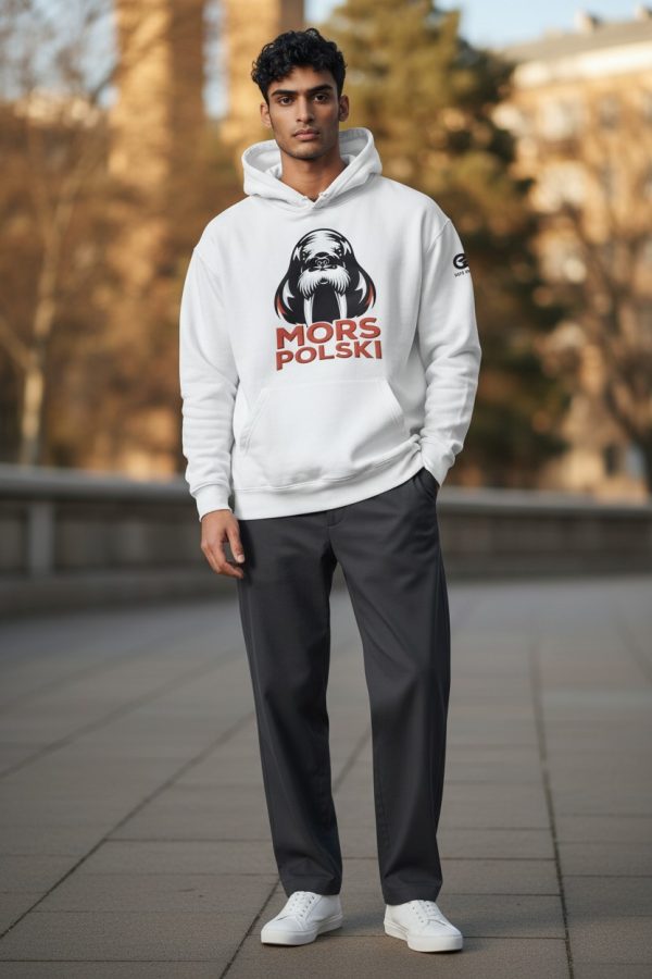Bluza Unisex Mors Polski Biała