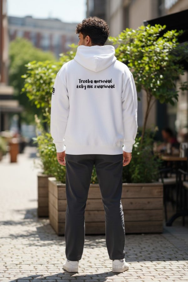 Bluza Unisex Mors Polski Biała