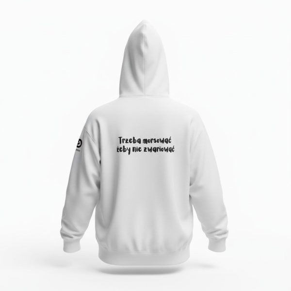 Bluza Unisex Mors Polski Biała