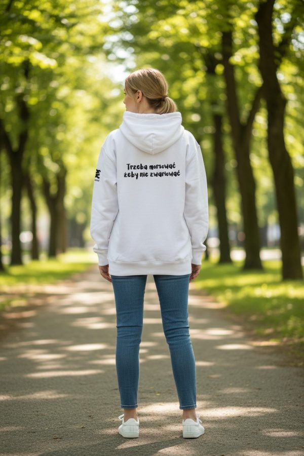 Bluza Unisex Mors Polski Biała