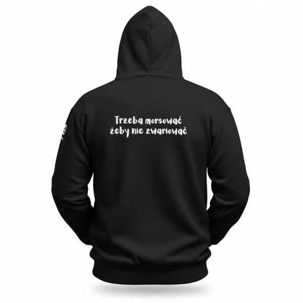 Bluza Unisex Mors Polski Czarna