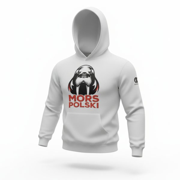 Bluza Unisex Mors Polski Biała
