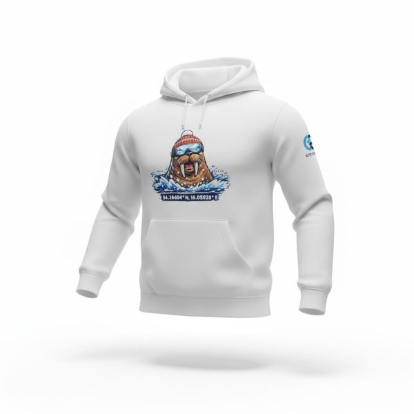 Bluza Unisex Mors Wesoły Biała