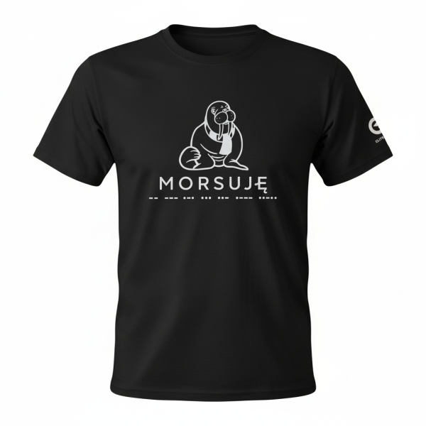Koszulka Czarna Morsuję